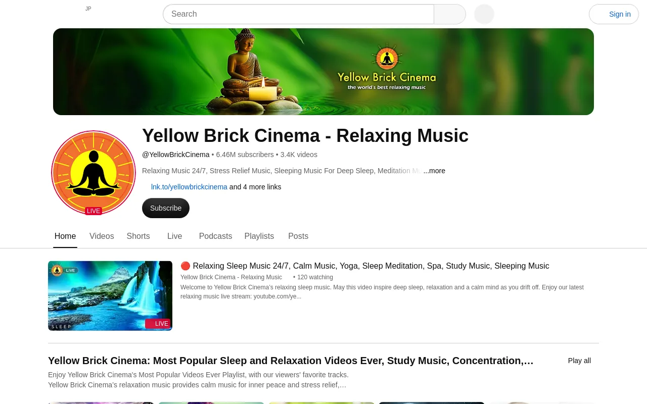 The Yellow Brick Cinema YouTube channel